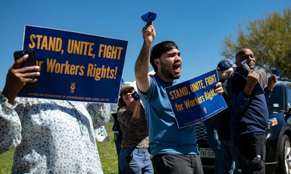 Trump mass layoffs blocked